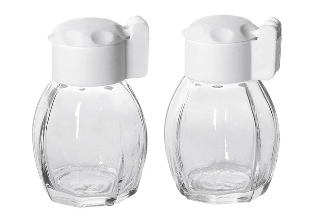 my basics HAUSRAT Salz&Pfefferstreuer-Set mit Schnappverschluss Glas