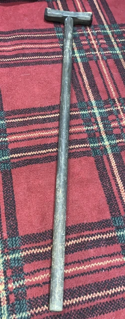 Antique/Vintage ‘TINY TIM’ Handmade Wooden Child’s Crutch TV/Theatre/Film Prop