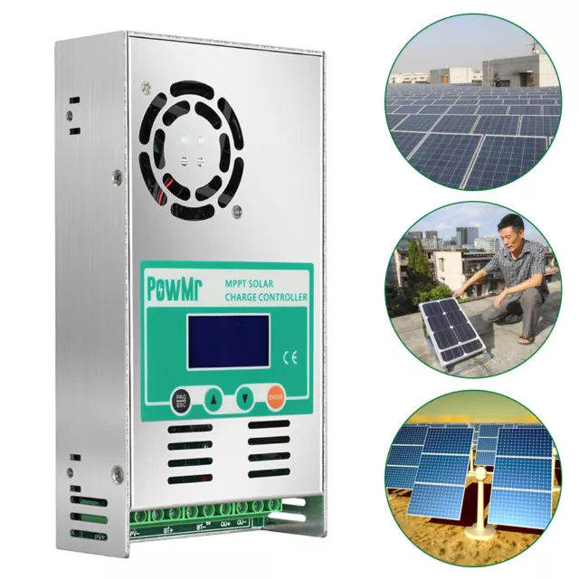 60Amper Solar Laderegler MPPT Controller 12V / 24V / 36V / 48V VOC190V 30A 40A