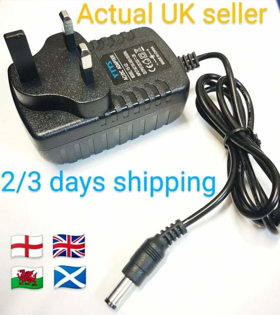 Accessory USA 12V AC Adapter Charger Compatible with Fortinet FortiGate-80C Firewall Power Supply Cord