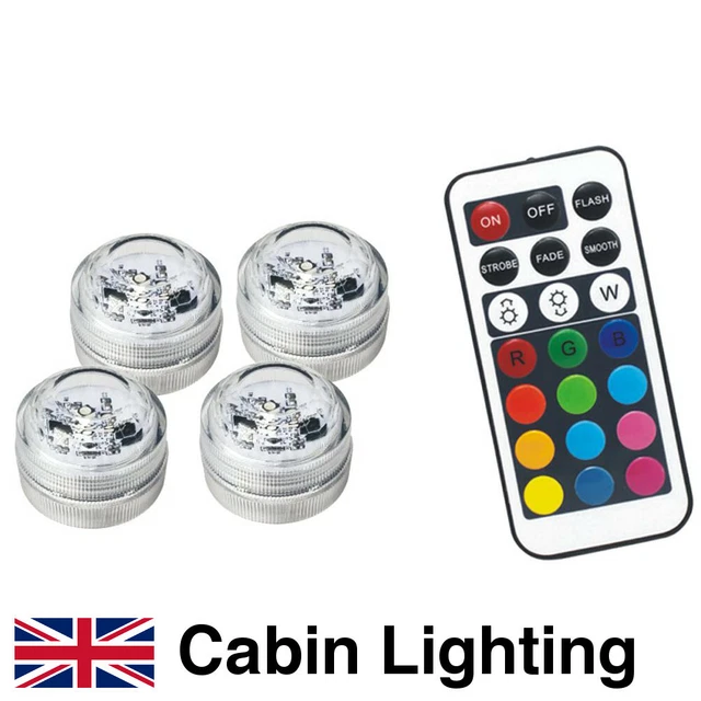 LED BOAT CABIN light BOAT CARAVAN, CAMPING Remote Control UK