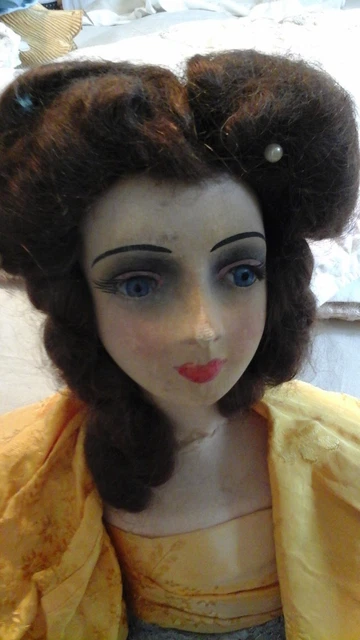 Belle Poupee Salon Ancienne Antique French Boudoir Doll