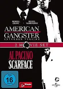 American Gangster / Scarface [2 DVDs] von Ridley Scott, B... | DVD | Zustand gut