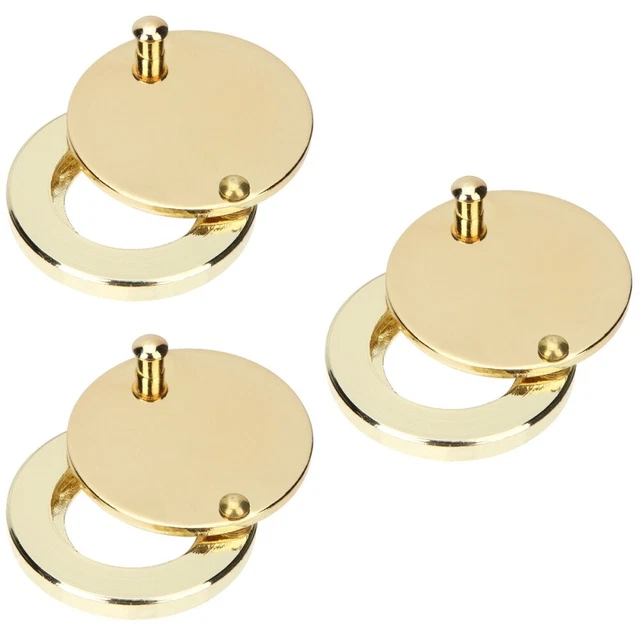 3x Protector de Vista de Puerta de Seguridad para el Hogar Cubierta de Puerta Visor Cubierta