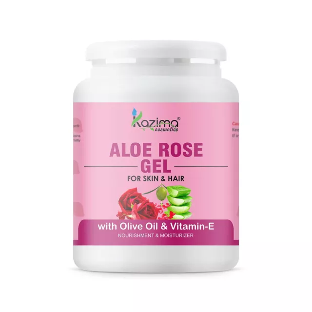 @ KAZIMA Aloe Rosa Gel Con Puro Aloe Vera per Pelle E Capelli 1 KG