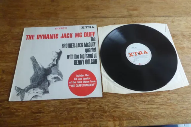 The Brother Jack McDuff Quartet Dynamic Jack McDuff UK 1968 XTRA 5056 EX LP