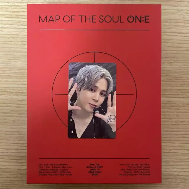 BTS ON:E DVD MAP OF THE SOUL Official Photocard with JIMIN