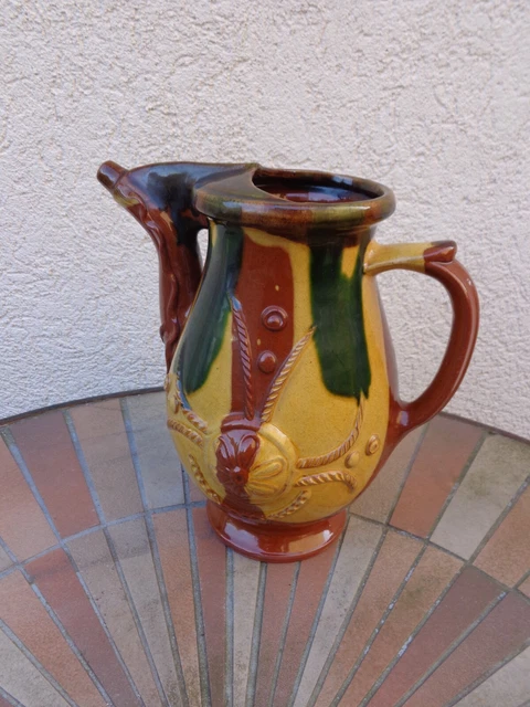Saladier terre cuite jaune 30 cm – poterie tamegroute