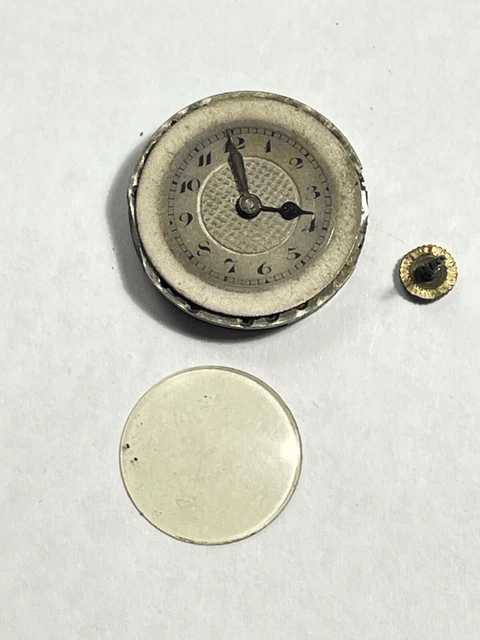 Mouvement De Montre à Gousset – à Réviser Ou Pour Pièces – Modèle 10-19/6 – Occasion
