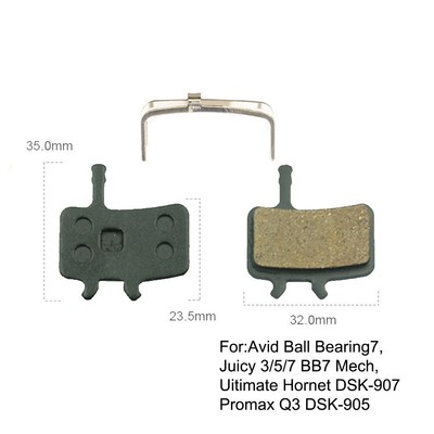 Avid Jagwire Mountain Pro Extrême Frittée Disque Frein Patins pour Avid BB7 All Juicy 
