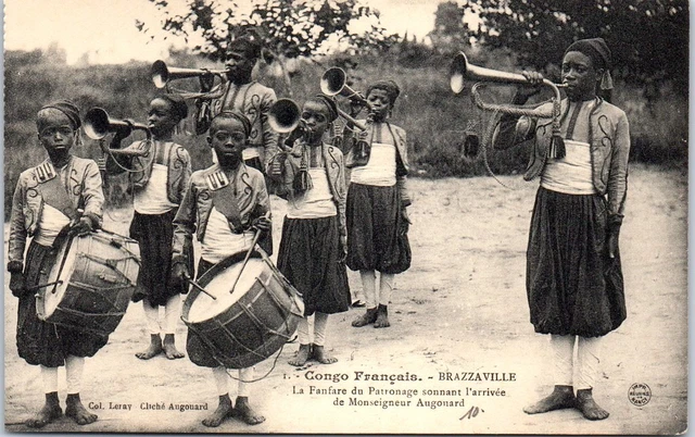 CONGO - BRAZZAVILLE - la fanfare du patronage