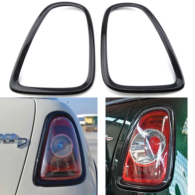 MINI GEN 2 Cooper S JCW R56 Rear Taillight covers Genuine Carbon Fiber ...