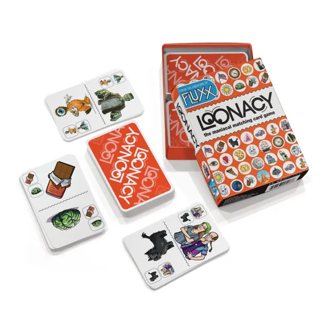Loonacy Classic Family Matching Card Game Looney Labs (Makers of Fluxx) Lunacy