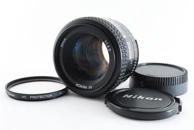Nikon AF Nikkor 50mm f/1.4 D Standard Prime Lens Black [Excellent++] From JAPAN
