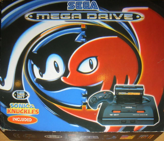 NEUF : SEGA Mega Drive II Sonic & Knuckles Included en boite scellé