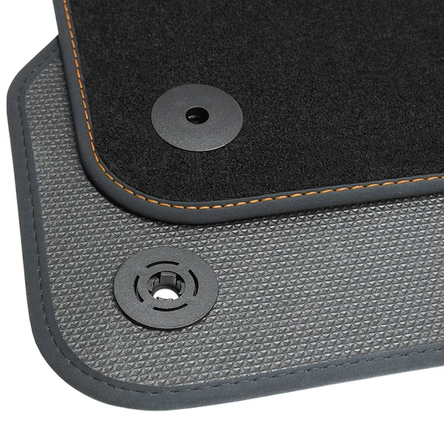Tapis De Sol Sur Mesure Pour Peugeot 508 (à Partir De 2018) - Noir Velours - Antidérapant Et Renforcé Au Talon