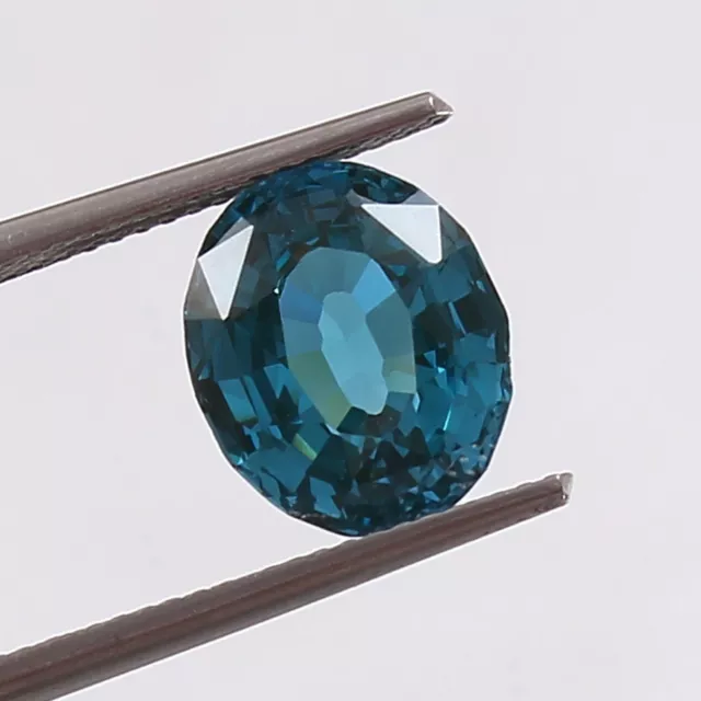 AAA+ 4.95 CT Naturale Trasparente Indicolite Blu Verde Tormalina Sfuso Gemma