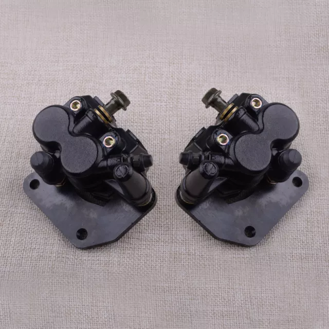 1Pair Motorcycle Front Brake Caliper w/ Master Cylinder Brake Pad Kit new