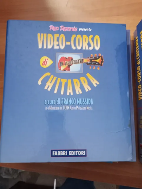 Corso di chitarra Franco Mussida Video corso Fabbri editore Red Ronnie