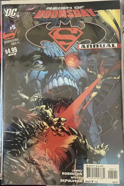 Superman Batman Annual #5 Reign of Doomsday - DC Comics 2011