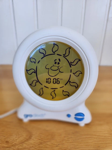 Reloj Groclock Entrenador del sueño Luz Niños Reloj de crecimiento The Gro Company
