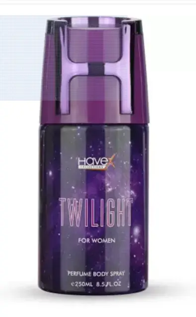 Havex Twilight Pour Femme Parfum Corps Spray 250ML