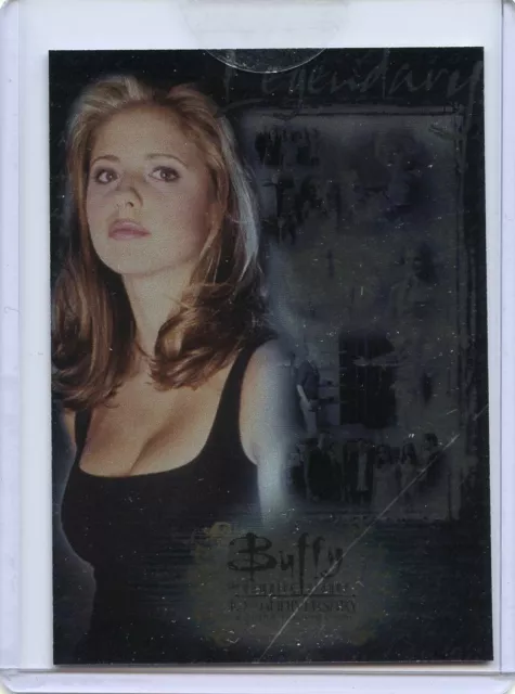 INKWORKS CASE TOPPER CARD BUFFY VAMPIRE SLAYER 10th ANNIVERSARY#CL1 FROM 2007