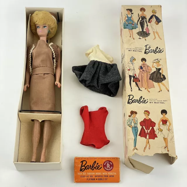 Barbie teenage fashion model with sales pedestal