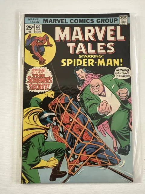 Marvel Tales #66 Vf+ 8.5 (04/76) Reprints Amazing Spider-Man #85 Kingpin App