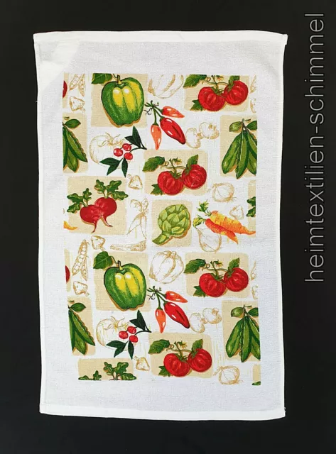 Geschirrtuch Küchenhandtuch Küchentuch Handtuch Küche Küchenzubehör OBST 38x63cm