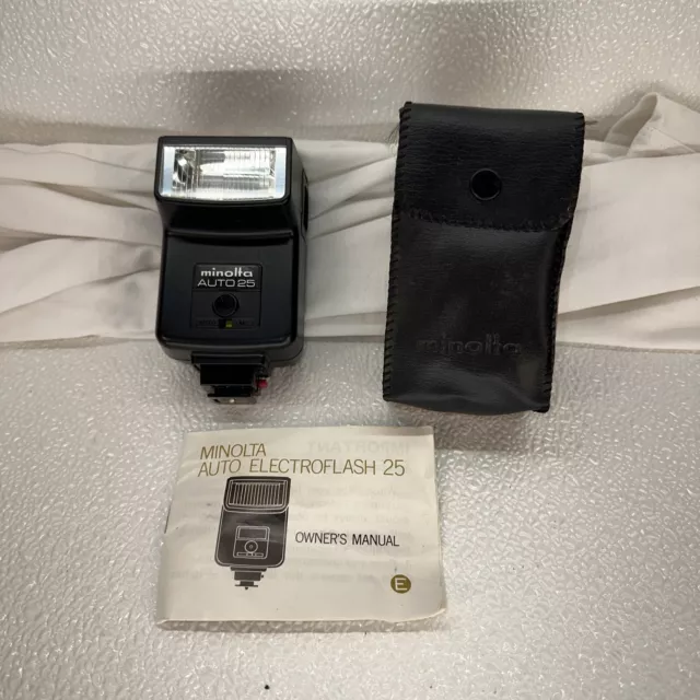 Konica Minolta Auto 25 Shoe Mount Flash for Konica Minolta W Case