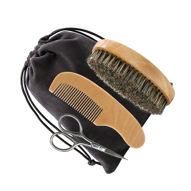 Bartpflegeset Starter-Kit Rasierer Einstellen Werkzeug Schere