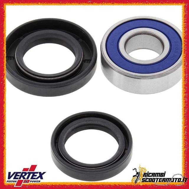 thumbnail image 2 of Caltric Front Wheel Bearing & Seal Kit For Yamaha Big Bear 350 YFM350 2WD (96-99) 2 of 5