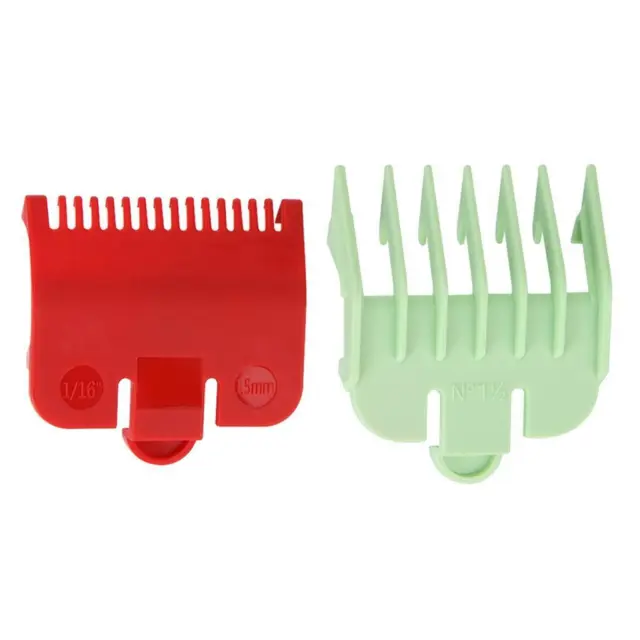 2x Hairdressing Shaving Electric  Attachment Limit Guide Combs Set