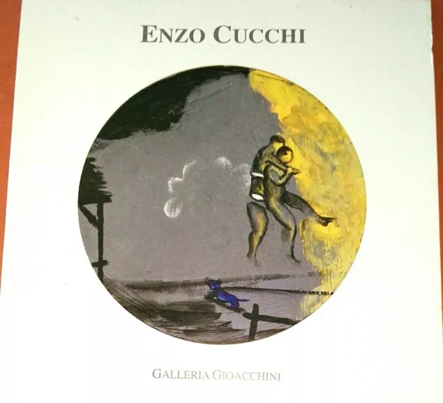 Invito mostra ENZO CUCCHI Galleria GIOACCHINI Cortina d'Ampezzo 2011-'12 "Cinema