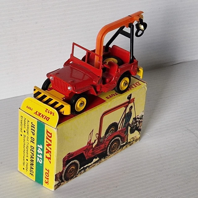 Boîte D’origine DINKY TOYS 80B – Jeep Hotchkiss-Willys – Vide