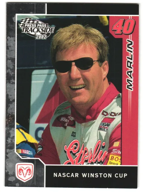 Sterling Marlin 2002 Press Pass Auto Racing Card #32