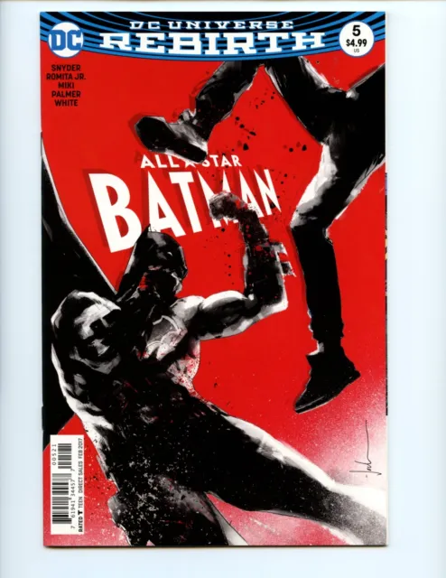 All Star Batman #5 Comic Book 2017 VF- Scott Snyder John Romita DC Comics