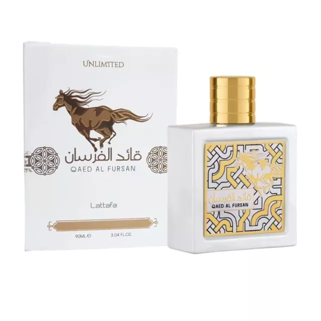 Qaed Al Fursan Unlimited Eau De Parfum By Lattafa 3.4 OZ / 100 ML - FREE SHIP