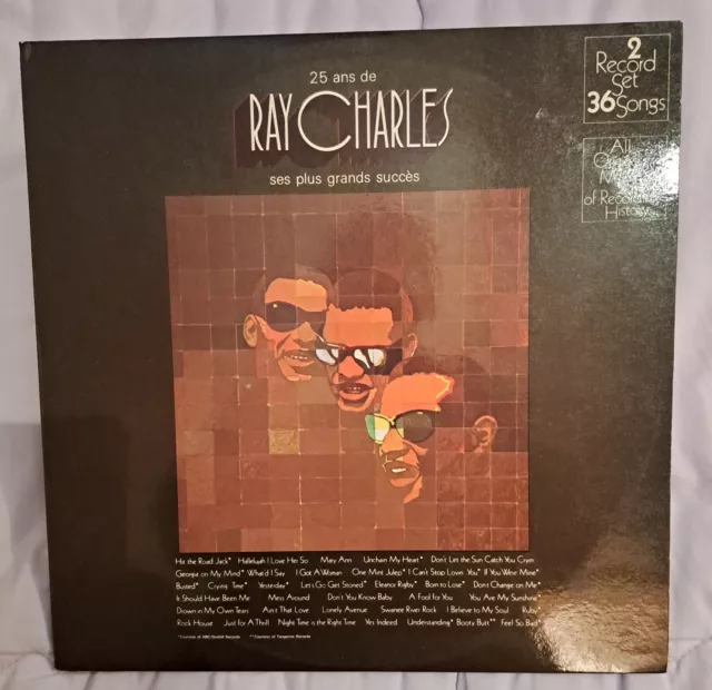 Ray Charles 25 ans de Ray Charles 2 x LP 1971 France 60.014