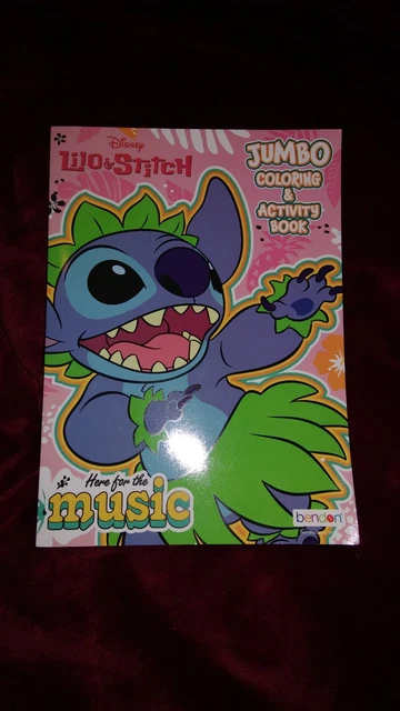 DISNEY LILO & Stitch Jumbo Coloring and Activity Book £5.77 - PicClick UK
