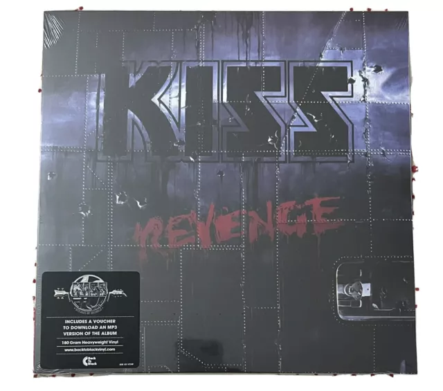 KISS Revenge Germany vinil LP 180 Gram Back To Black  still sealed Universal