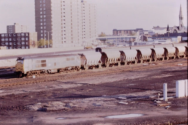 1980S BRITISH RAIL BR Diesel Electric Loco Railway Slide Ref 256 £2.00 ...