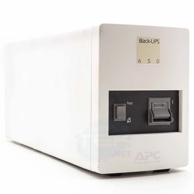 Apc Bk650mi 650va 400w Ups Gruppo Di Continuita Batteria Nuova 4 Prese + Rs232_
