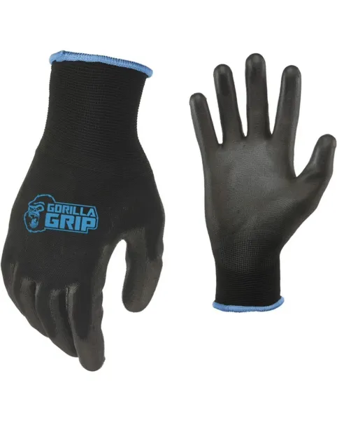 10 Paris, ￼Gorilla Grip Slip Resistant All Purpose Work Gloves