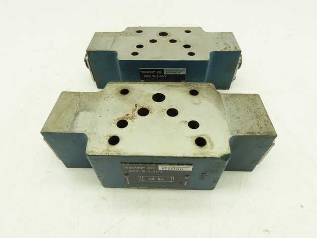 Rexroth Z2FS 10-5-31/V Hydraulic Throttle/Check Sandwich Valve Z2FS 10  LOT OF 2