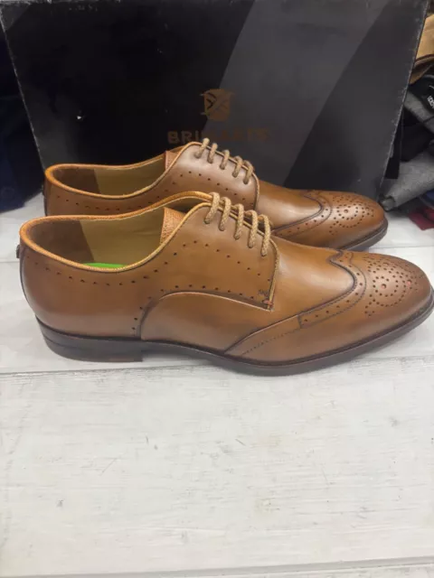 BRIMARTS SCARPA UOMO size Eu 42 inglesina in pelle marrone BRS019 insole 27 cm EUR 65 55 PicClick IT