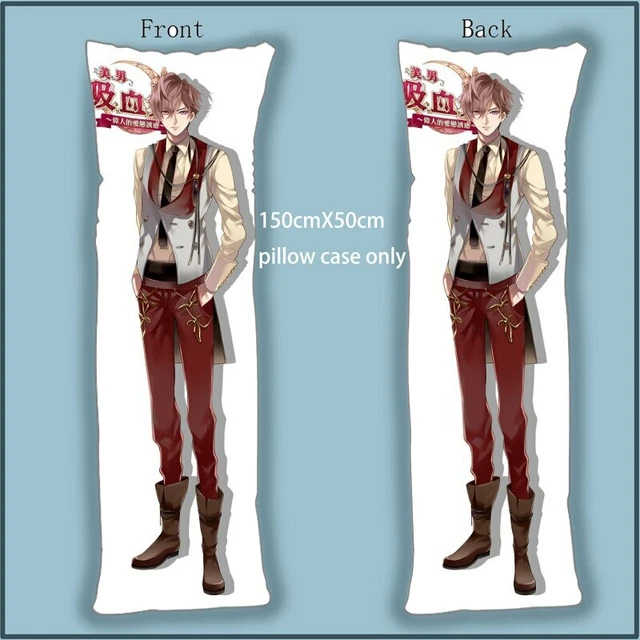 ANIME DAKIMAKURA BODY Pillow Case Ikemen Vampire Isaac Newton cover