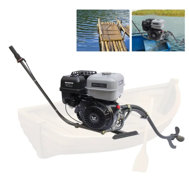 4 Stroke 15HP 420cc Outboard Motor Fishing Boat Motor Gasoline Engine 20 km/h