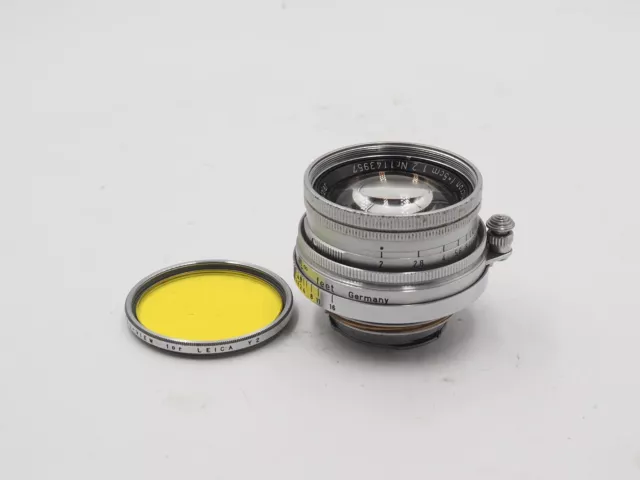 Ernst Leitz GmbH Wetzlar Summicron 5cm f/2 lens (U34814)